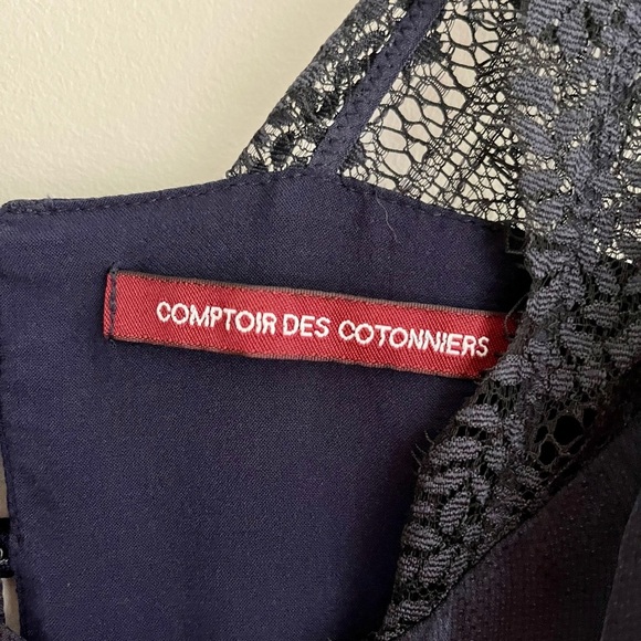 Comptoir des Cotonniers Dark Blue Dress - Picture 3 of 5